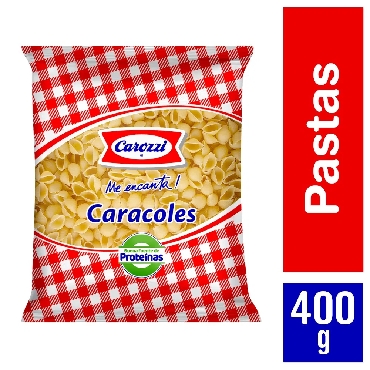 Pasta Caracoles Carozzi 400g